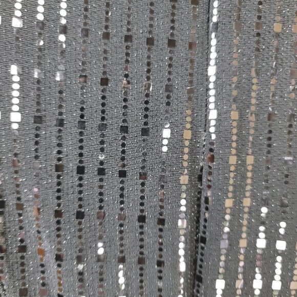 Donna Ricco Sequin Sleeveless Wide Leg Shimmer Jumpsuit - Picture 14 of 16